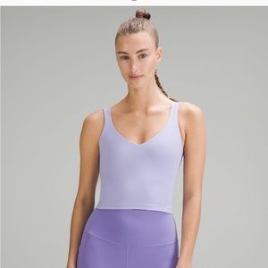 LULULEMON Light purple align tank